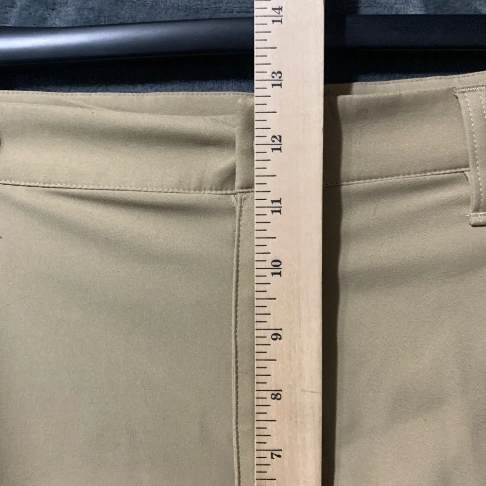Adidas Pants Mens 40x30 Golf Tan Recycled Performance IU2823 Athletic Preppy